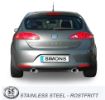 Bild på Seat Leon 2.0 TFSI - Simons avgaser (2 x Oval avgång)