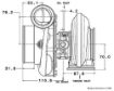 Bild på Garrett GTX3576R GEN II 400-750PS T3 1.06 A / R V-Band Kullager Keramisk Kullager - 856801-5046S