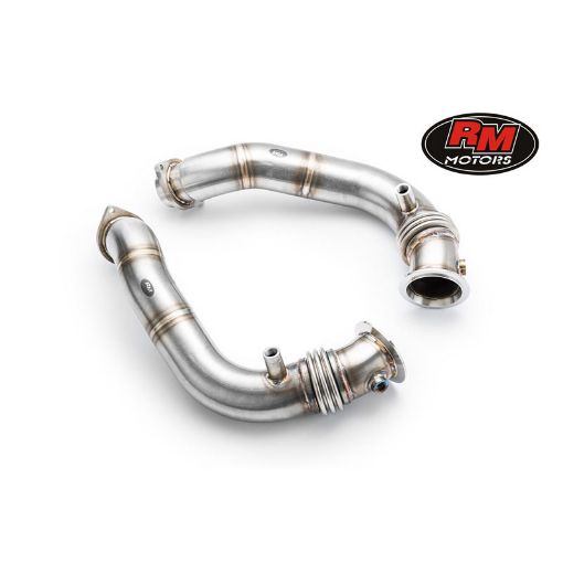 Bild på Downpipe BMW F01, F02, F03, F07 GT, F10, F11, F12, E70, E71, E72, X5, X6, N63, S63