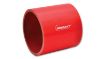 Bild på Vibrant 4 Ply Reinforced Silicone Straight Hose Coupling - 1in I.D. x 3in long (RED)