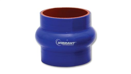 Bild på Vibrant 4 Ply Reinforced Silicone Hump Hose Connector - 1.5in I.D. x 3in long (BLUE)