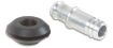 Bild på Vibrant 10mm (2/5in) O.D. Aluminum Vacuum Hose Fitting (includes Rubber Grommet)