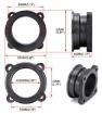 Bild på 2.5" to 3" V-Band Turbo Downpipe Exhaust Flange Adapter 4 Bolts