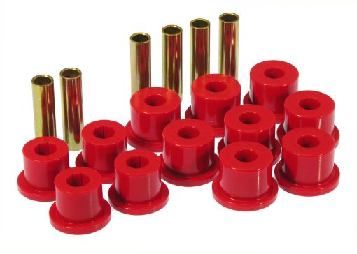 Bild på Prothane 73 - 87 GM Rear Spring Shackle Bushings (w 1.75in Bushings) - Red