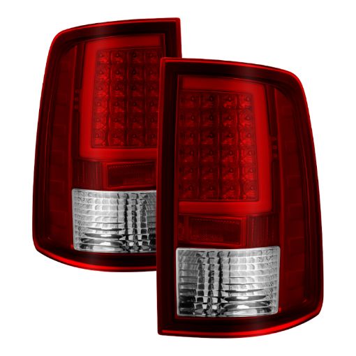 Bild på xTune Dodge Ram 1500 09 - 16 LED Tail Lights Incandescent Model Only - Red Clear ALT - ON - DR09 - LBLED - RC