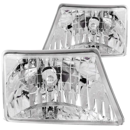 Bild på ANZO 1998 - 2000 Ford Ranger Crystal Headlights Chrome