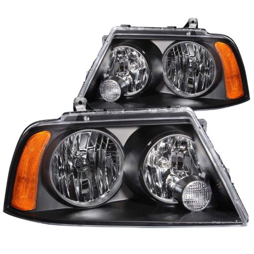 Bild på ANZO 2003 - 2006 Lincoln Navigator Crystal Headlights Black