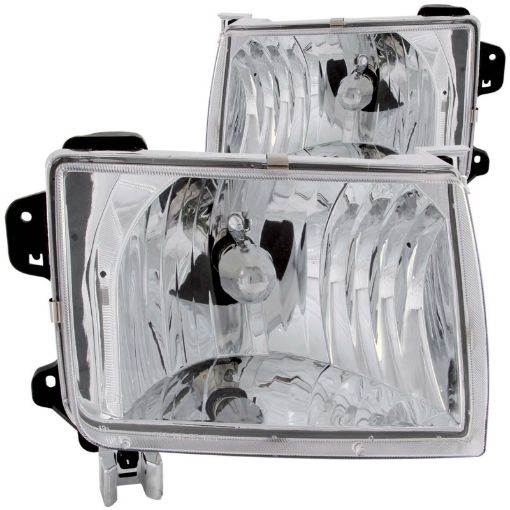 Bild på ANZO 1998 - 2000 Nissan Frontier Crystal Headlights Chrome