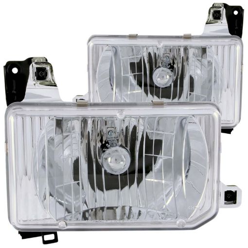 Bild på ANZO 1988 - 1989 Nissan Hardbody Crystal Headlights Chrome