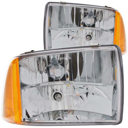 Bild på ANZO 1995 - 1997 Chevrolet Blazer Crystal Headlights Chrome 1pc