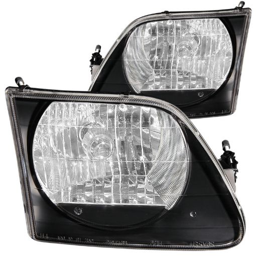 Bild på ANZO 1997.5 - 2003 Ford F - 150 Crystal Headlights Black G2