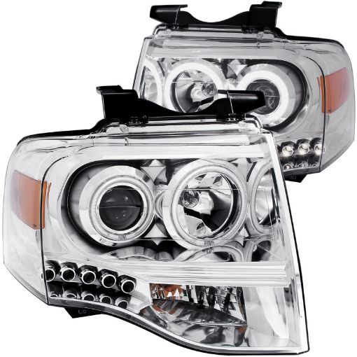 Bild på ANZO 2007 - 2014 Ford Expedition Projector Headlights Chrome