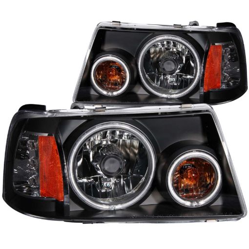 Bild på ANZO 2001 - 2011 Ford Ranger Projector Headlights w Halo Black (CCFL) 1 pc