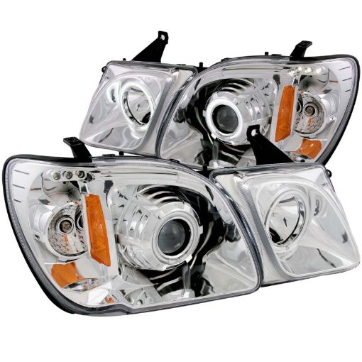 Bild på ANZO 1998 - 2007 Lexus Lx470 Projector Headlights w Halo Chrome (CCFL)