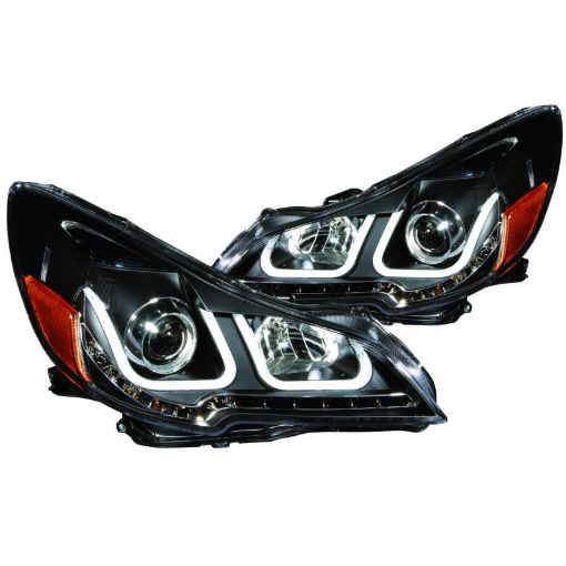 Bild på ANZO 2010 - 2014 Subaru Outback Projector Headlights w U - Bar Black