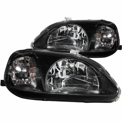 Bild på ANZO 1999 - 2000 Honda Civic Crystal Headlights Black