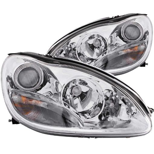 Bild på ANZO 2000 - 2005 Mercedes Benz S Class W220 Projector Headlights Chrome