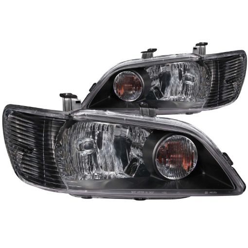 Bild på ANZO 2002 - 2003 Mitsubishi Lancer Crystal Headlights Black