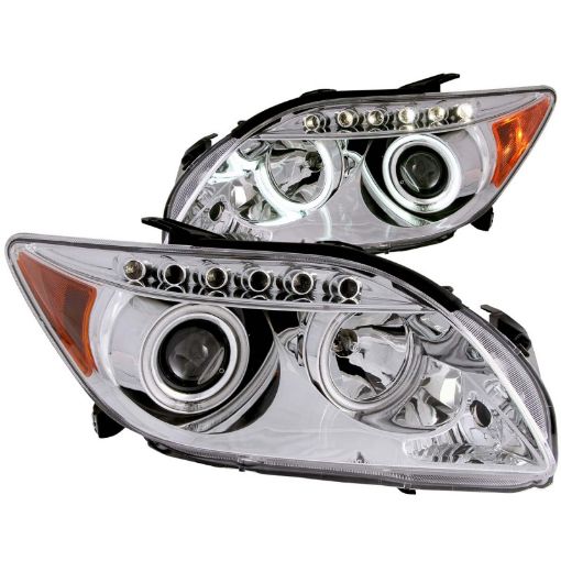 Bild på ANZO 2005 - 2010 Scion Tc Projector Headlights w Halo Chrome (CCFL)