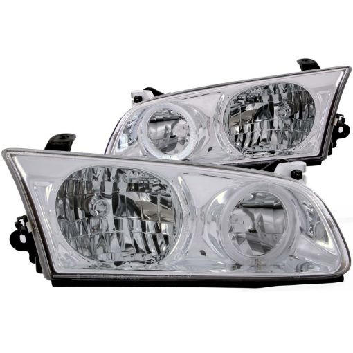 Bild på ANZO 2000 - 2001 Toyota Camry Crystal Headlights w Halo Chrome