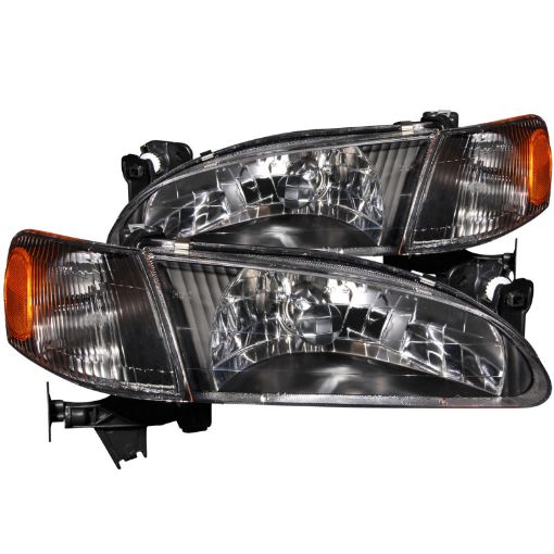 Bild på ANZO 1998 - 2000 Toyota Corolla Crystal Headlights Black