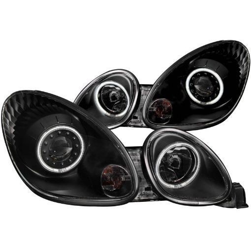 Bild på ANZO 1998 - 2005 Lexus Gs300 Projector Headlights w Halo Black