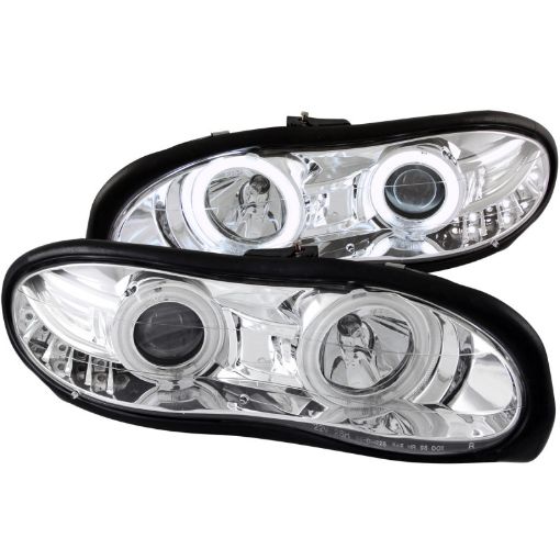 Bild på ANZO 1998 - 2002 Chevrolet Camaro Projector Headlights w Halo Chrome