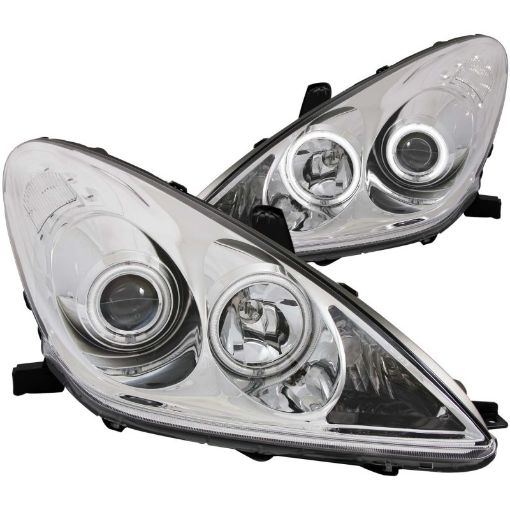 Bild på ANZO 2002 - 2003 Lexus Es300 Projector Headlights w Halo Chrome (CCFL)