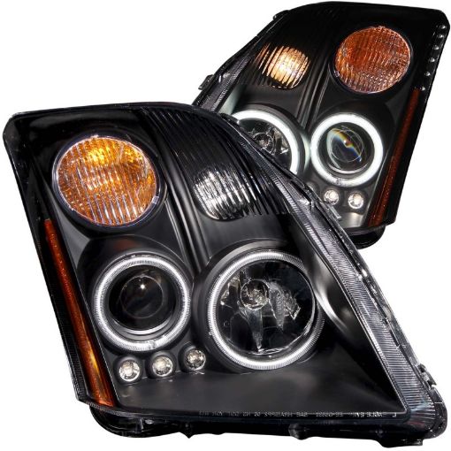 Bild på ANZO 2007 - 2012 Nissan Sentra Projector Headlights Black