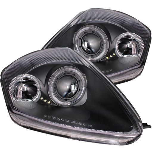 Bild på ANZO 2000 - 2005 Mitsubishi Eclipse Projector Headlights w Halo Black