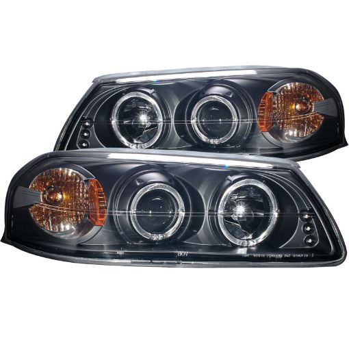 Bild på ANZO 2000 - 2005 Chevrolet Impala Projector Headlights w Halo Black