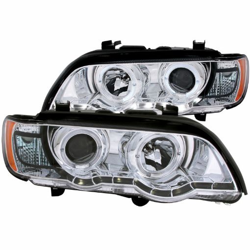 Bild på ANZO 2000 - 2003 BMW X5 Projector Headlights w Halo Chrome