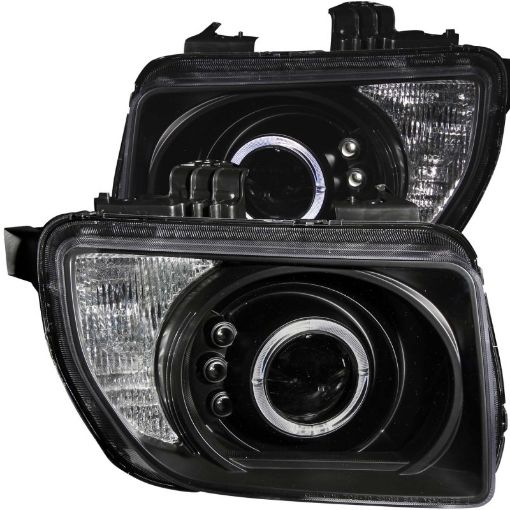 Bild på ANZO 2003 - 2006 Honda Element Projector Headlights w Halo Black