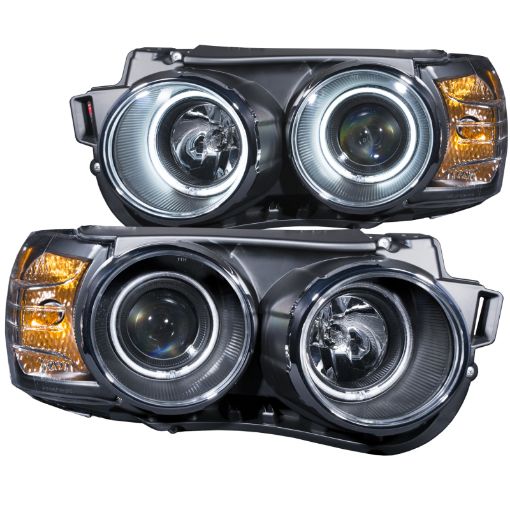 Bild på ANZO 2012 - 2015 Chevrolet Sonic Projector Headlights w Halo Black (CCFL)