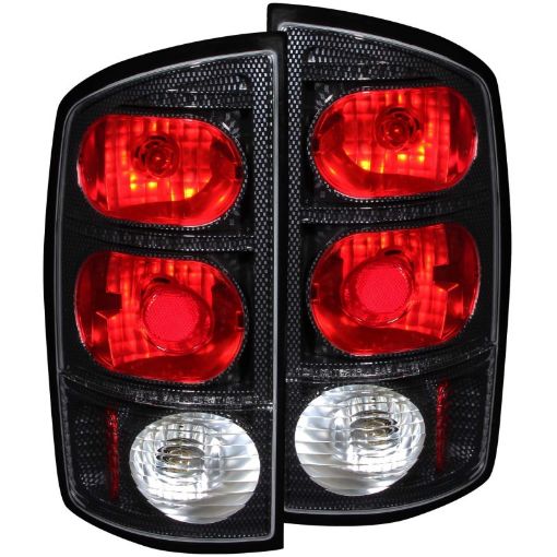 Bild på ANZO 2002 - 2005 Dodge Ram 1500 Taillights Carbon