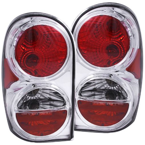 Bild på ANZO 2002 - 2007 Jeep Liberty Taillights Chrome