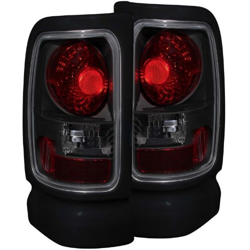 Bild på ANZO 1994 - 2001 Dodge Ram Taillights Dark Smoke