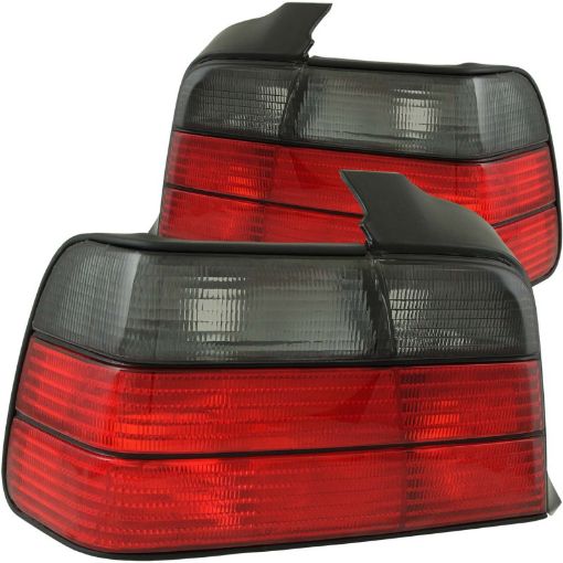 Bild på ANZO 1992 - 1998 BMW 3 Series E36 Sedan Taillights RedSmoke