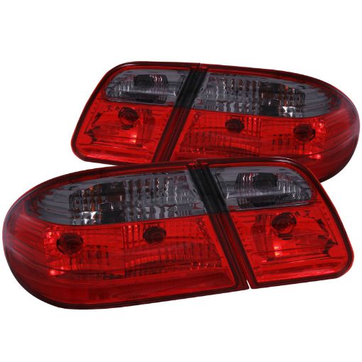 Bild på ANZO 1996 - 2002 Mercedes Benz E Class W210 Taillights RedSmoke G2