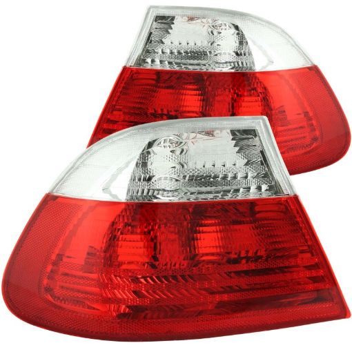 Bild på ANZO 2000 - 2003 BMW 3 Series E46 Taillights RedClear