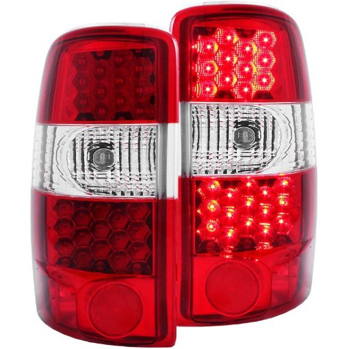 Bild på ANZO 2000 - 2006 Chevrolet Suburban LED Taillights RedClear