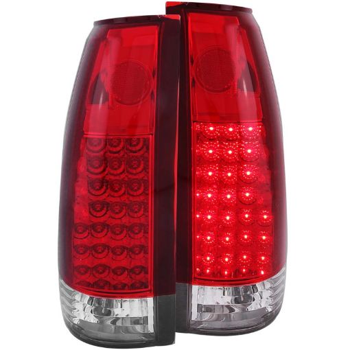 Bild på ANZO 1999 - 2000 Cadillac Escalade LED Taillights Red Clear G2