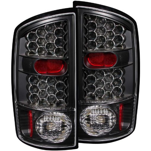 Bild på ANZO 2002 - 2005 Dodge Ram 1500 LED Taillights Black