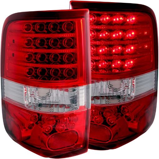 Bild på ANZO 2004 - 2008 Ford F - 150 LED Taillights RedClear