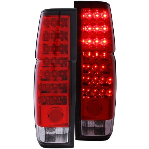 Bild på ANZO 1986 - 1997 Nissan Hardbody LED Taillights RedClear