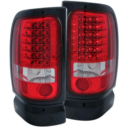 Bild på ANZO 1994 - 2001 Dodge Ram LED Taillights RedClear