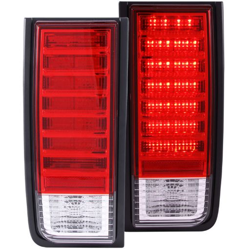 Bild på ANZO 2003 - 2009 Hummer H2 LED Taillights RedClear