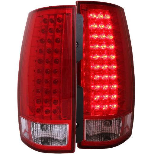 Bild på ANZO 2007 - 2014 Chevrolet Suburban LED Taillights RedClear