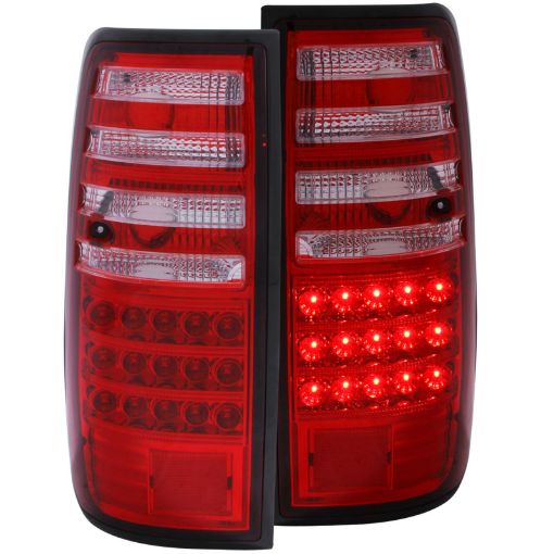 Bild på ANZO 1991 - 1997 Toyota Land Cruiser Fj LED Taillights RedClear