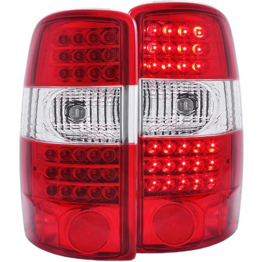 Bild på ANZO 2000 - 2006 Chevrolet Suburban LED Taillights RedClear G2